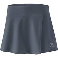 ERIMA Damen Rock PERFORMANCE skirt, Größe 44 in Grau