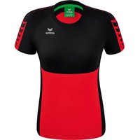 ERIMA Damen Shirt SIX WINGS t-shirt function, Größe 42 in Rot