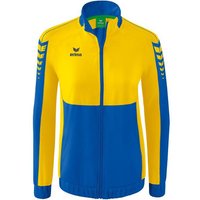ERIMA Damen Six Wings Präsentationsjacke, Größe 38 in Blau