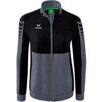 ERIMA Damen Six Wings Präsentationsjacke, Größe 36 in Schwarz