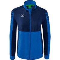 ERIMA Damen Six Wings Präsentationsjacke, Größe 38 in Blau