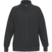 ERIMA Damen Sweatshirt TS Sweatjacket, Größe 42 in Grau