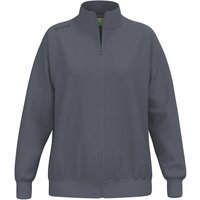 ERIMA Damen Sweatshirt TS Sweatjacket, Größe 44 in Grau