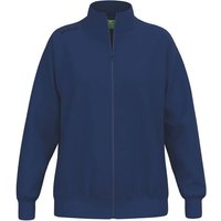 ERIMA Damen Sweatshirt TS Sweatjacket, Größe 46 in Blau