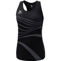 ERIMA Damen T-Shirt RACING singlet, Größe 40 in Schwarz