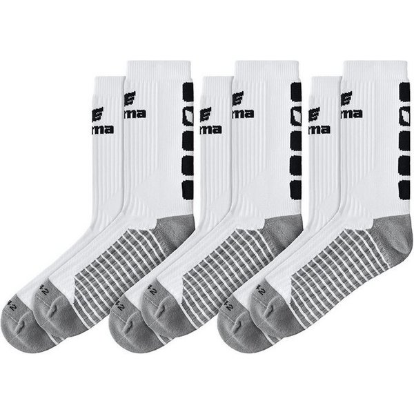 Erima Freizeitsocken Unisex Erwachsene 3-Pack CLASSIC 5-C Socken (3-Paar)