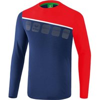 ERIMA Herren 5-C Longsleeve, Größe S in Blau