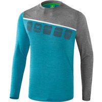 ERIMA Herren 5-C Longsleeve, Größe M in Blau