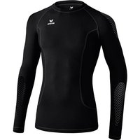 ERIMA Herren Elemental Longsleeve, Größe XXXL in Schwarz