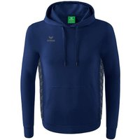 ERIMA Herren Essential Team Kapuzensweat, Größe M in Blau