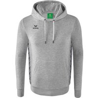 ERIMA Herren Essential Team Kapuzensweat, Größe 152 in Silber