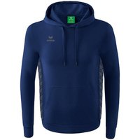 ERIMA Herren Essential Team Kapuzensweat, Größe 128 in Blau
