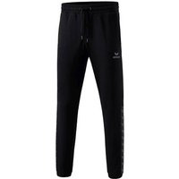ERIMA Herren Essential Team Sweathose, Größe S in Schwarz