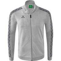 ERIMA Herren Essential Team Tracktop Jacke, Größe M in Grau