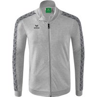 ERIMA Herren Essential Team Tracktop Jacke, Größe 128 in Grau
