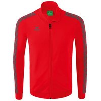 ERIMA Herren Essential Team Tracktop Jacke, Größe 128 in Rot