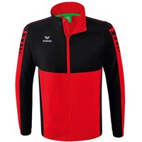 ERIMA Herren Jacke SIX WINGS jacket with removable sle, Größe XL in Rot