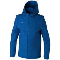 ERIMA Herren Jacke TEAM jacket with removable sleeves, Größe S in Blau
