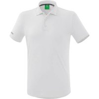 ERIMA Herren Polo poloshirt function, Größe L in Weiß