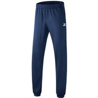ERIMA Herren Polyester Trainingshose mit Bündchen, Größe XXL in Blau