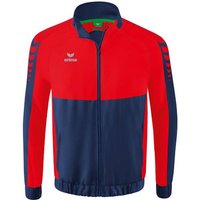 ERIMA Herren Six Wings Präsentationsjacke, Größe XL in Rot