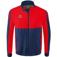 ERIMA Herren Six Wings Präsentationsjacke, Größe 164 in Rot