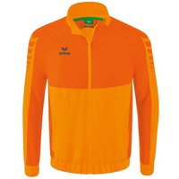 ERIMA Herren Six Wings Präsentationsjacke, Größe S in Orange