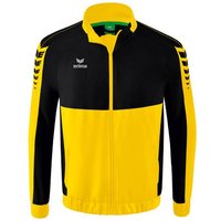 ERIMA Herren Six Wings Präsentationsjacke, Größe 3XL in Schwarz