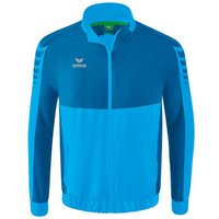 ERIMA Herren Six Wings Präsentationsjacke, Größe 140 in Blau