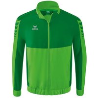 ERIMA Herren Six Wings Präsentationsjacke, Größe 152 in Grün