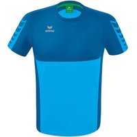 ERIMA Herren Six Wings T-Shirt, Größe 3XL in Blau