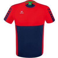 ERIMA Herren Six Wings T-Shirt, Größe 152 in Blau
