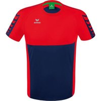 ERIMA Herren Six Wings T-Shirt, Größe XL in Blau