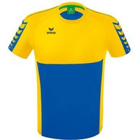 ERIMA Herren Six Wings T-Shirt, Größe 164 in Blau