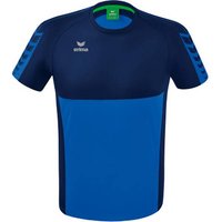 ERIMA Herren Six Wings T-Shirt, Größe L in Blau