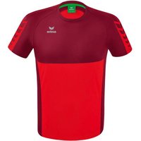 ERIMA Herren Six Wings T-Shirt, Größe 3XL in Rot