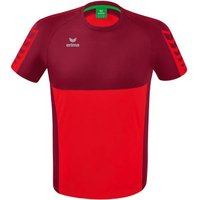 ERIMA Herren Six Wings T-Shirt, Größe 152 in Rot