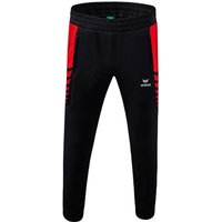 ERIMA Herren Six Wings Worker Hose, Größe 116 in Schwarz