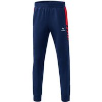 ERIMA Herren Six Wings Worker Hose, Größe S in Blau