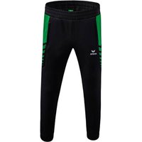ERIMA Herren Six Wings Worker Hose, Größe 116 in Schwarz