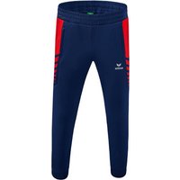 ERIMA Herren Six Wings Worker Hose, Größe 116 in Blau