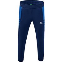 ERIMA Herren Six Wings Worker Hose, Größe 140 in Blau