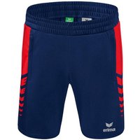 ERIMA Herren Six Wings Worker Shorts, Größe 140 in Blau
