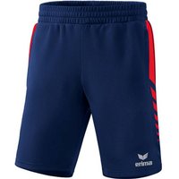 ERIMA Herren Six Wings Worker Shorts, Größe XXL in Blau