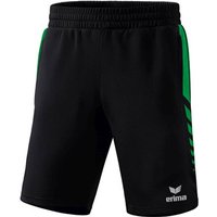 ERIMA Herren Six Wings Worker Shorts, Größe M in Schwarz