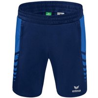 ERIMA Herren Six Wings Worker Shorts, Größe 164 in Blau