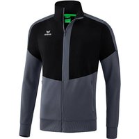 ERIMA Herren Squad Worker Jacke, Größe M in Schwarz