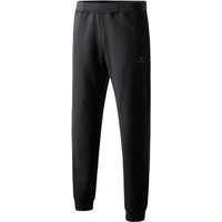 ERIMA Herren Sweatpant mit Bündchen, Größe XXXL in Schwarz