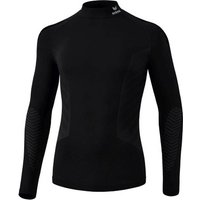 ERIMA Herren Unterhemd ATHLETIC longsleeve function, Größe M in Schwarz