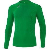 ERIMA Herren Unterhemd ATHLETIC longsleeve function, Größe S in Grün